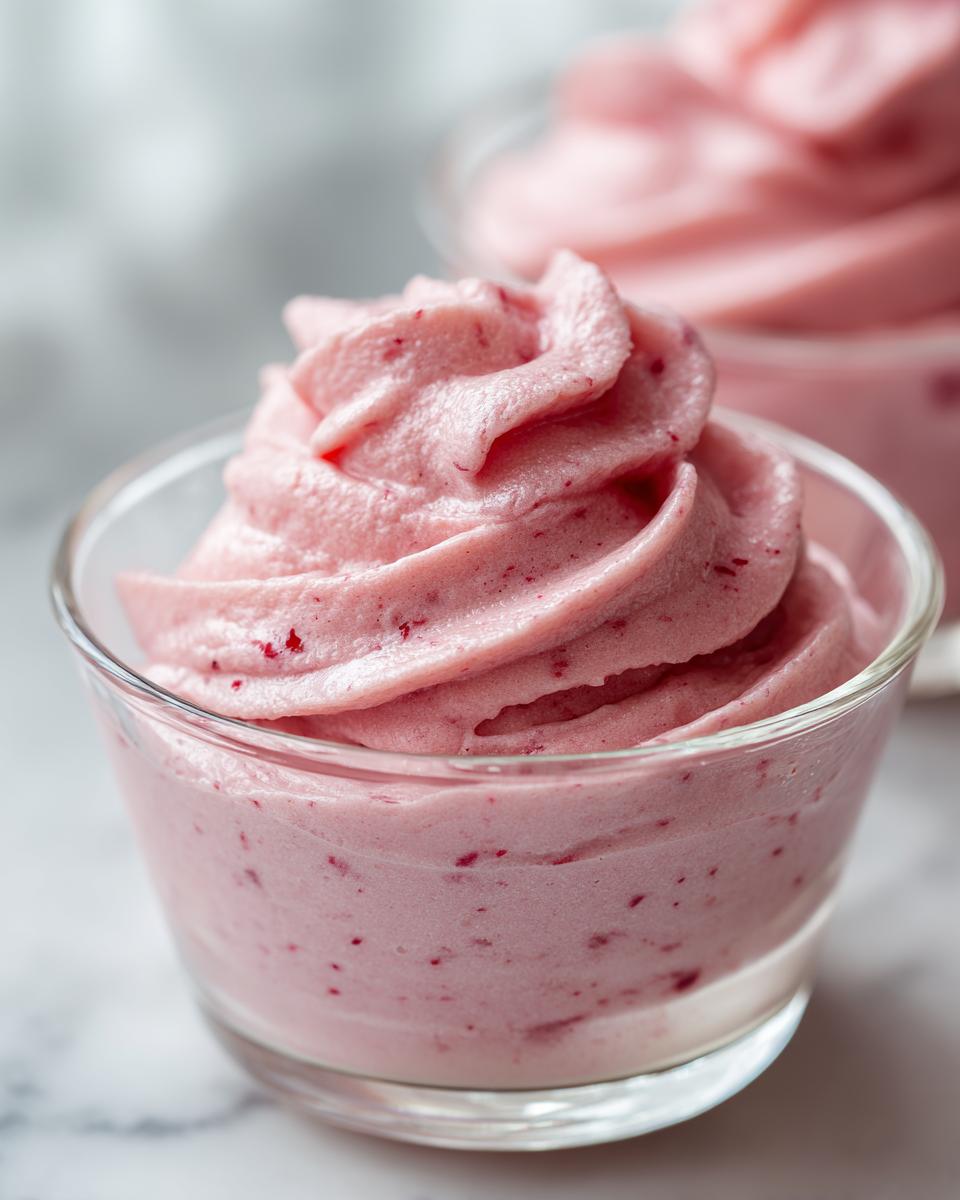 Cranberry Mousse Cups - detail 2