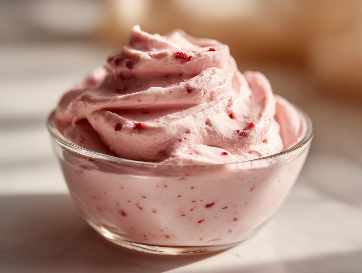 Cranberry Mousse Cups