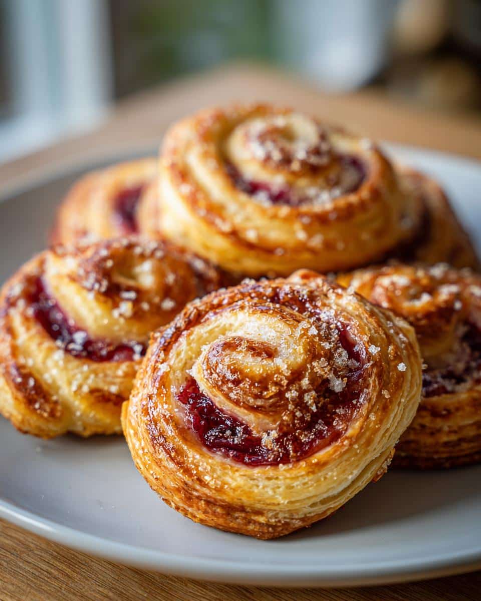 30-Minute Cranberry Puff Pastry Pinwheels You'll Adore 8 Cranberry Puff Pastry Pinwheels - detail 3