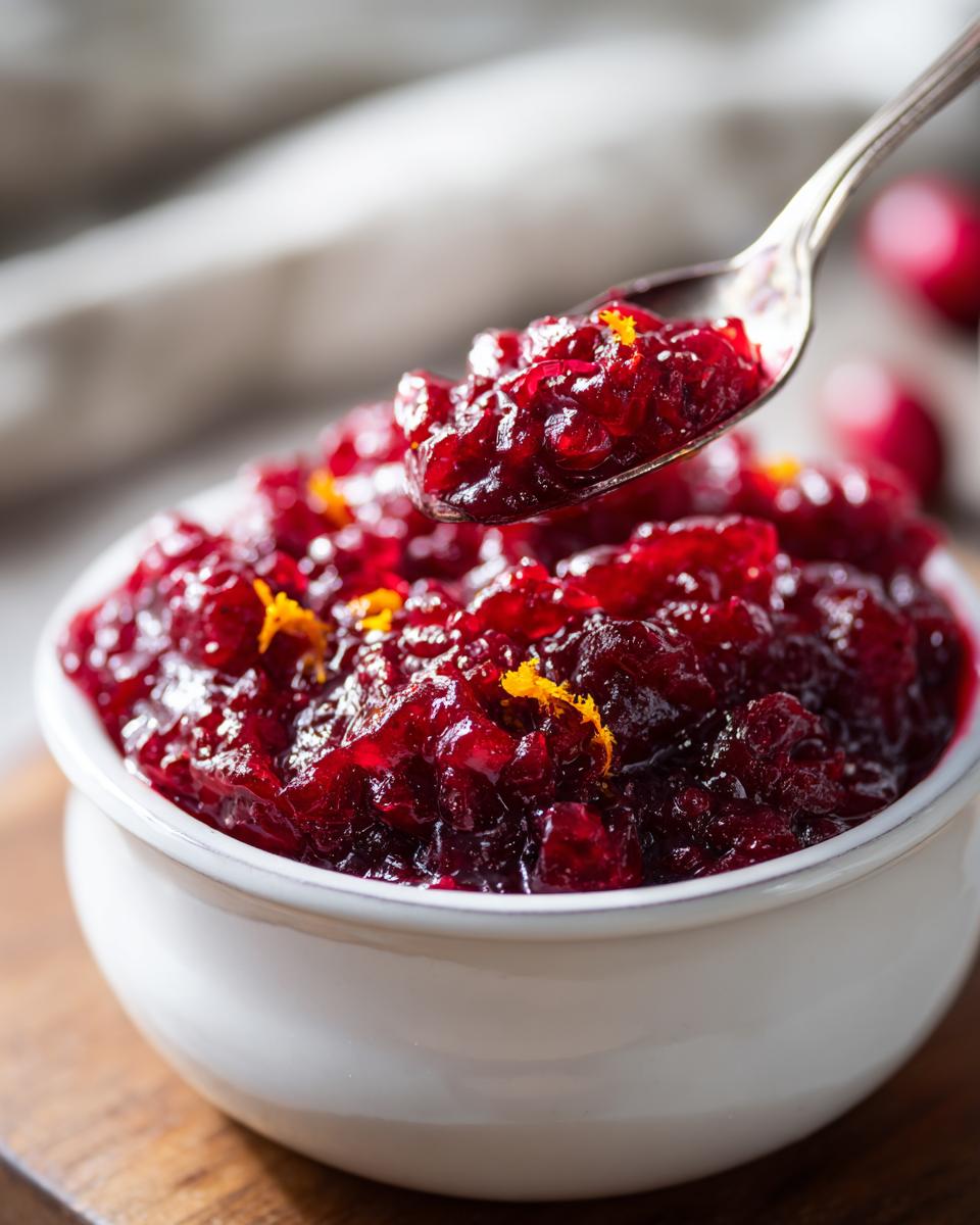 Irresistible 4-Ingredient Cranberry Relish That Steals the Show 8 Cranberry Relish - detail 3