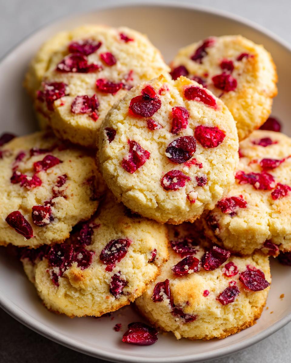 Irresistible Cranberry Shortbread Cookies in 25 Minutes 6 Cranberry Shortbread Cookies - detail 2
