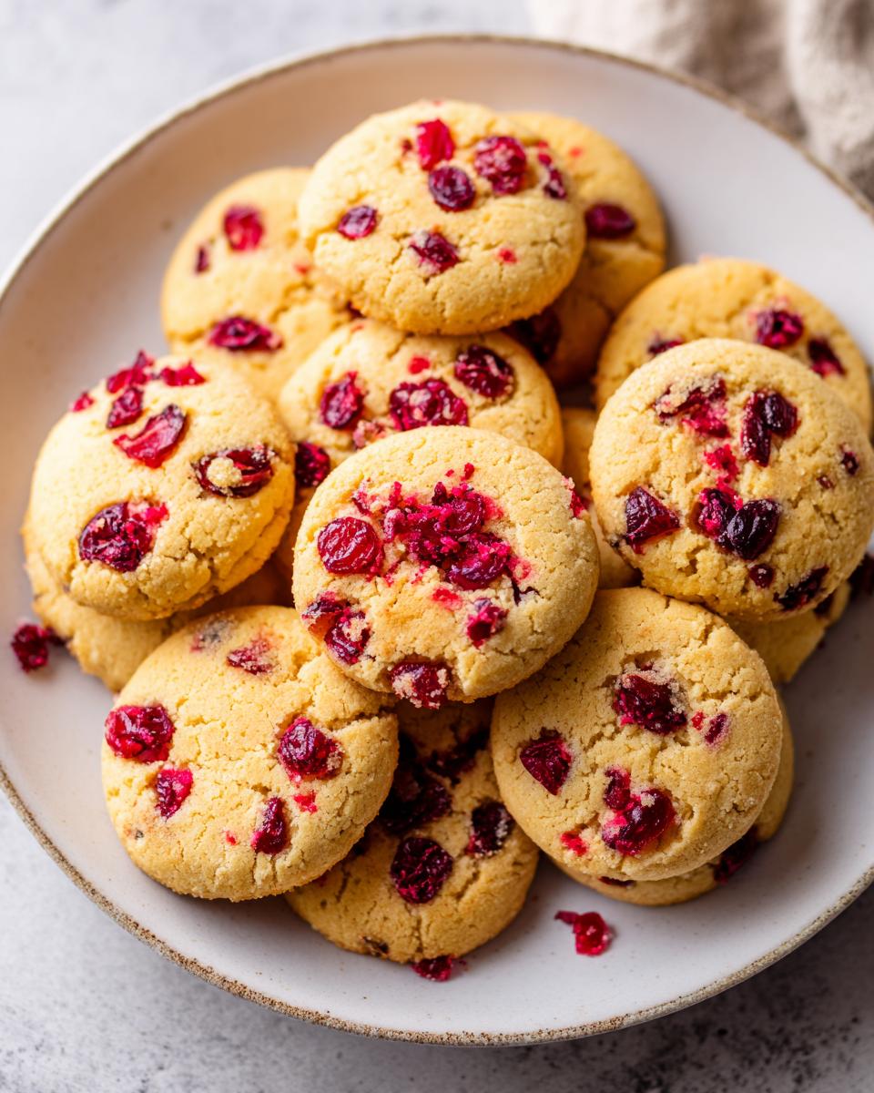 Irresistible Cranberry Shortbread Cookies in 25 Minutes 7 Cranberry Shortbread Cookies - detail 3