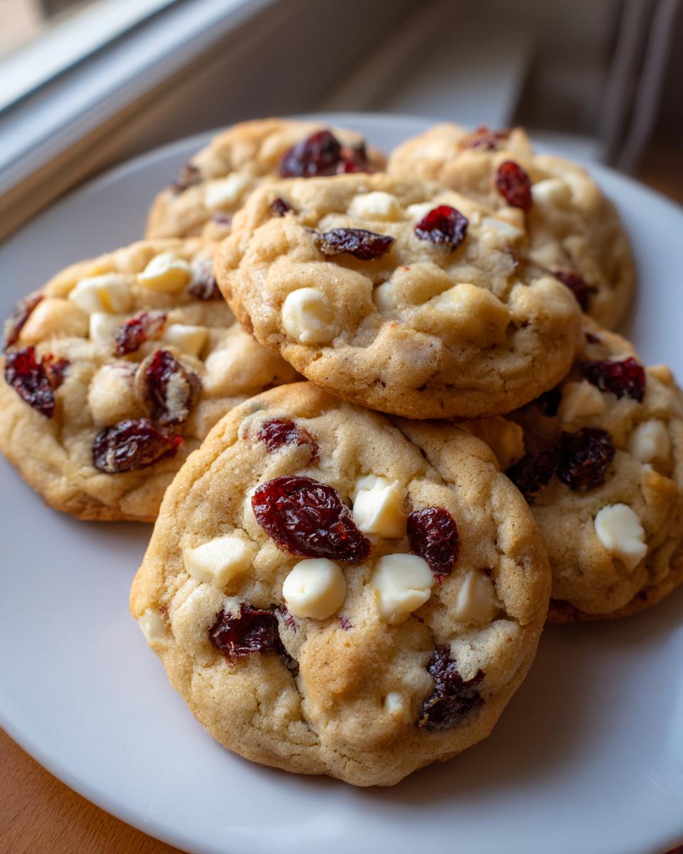Irresistible Cranberry White Chocolate Chip Cookies in 30 Minutes 6 Cranberry White Chocolate Chip Cookies - detail 2
