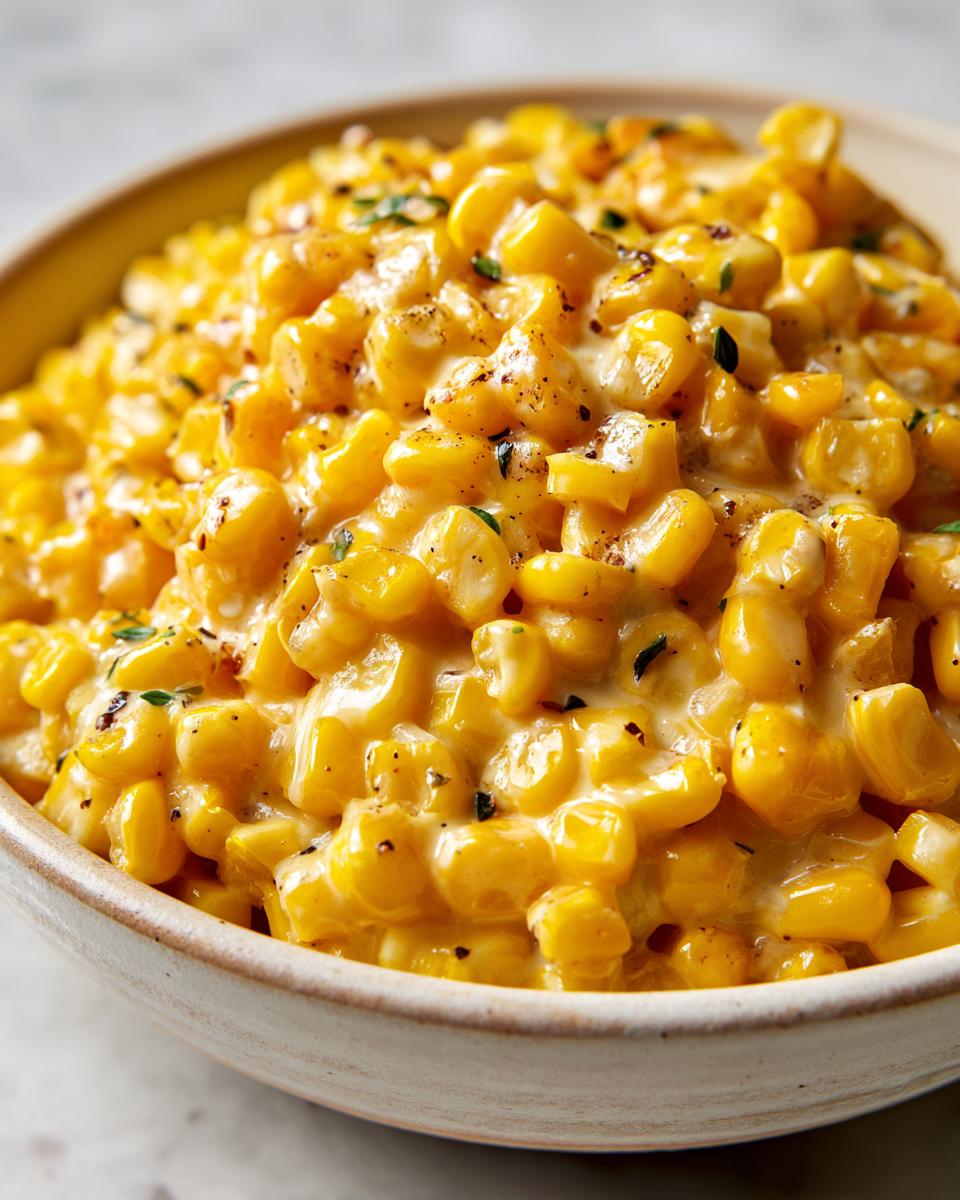 Creamed Corn - detail 1