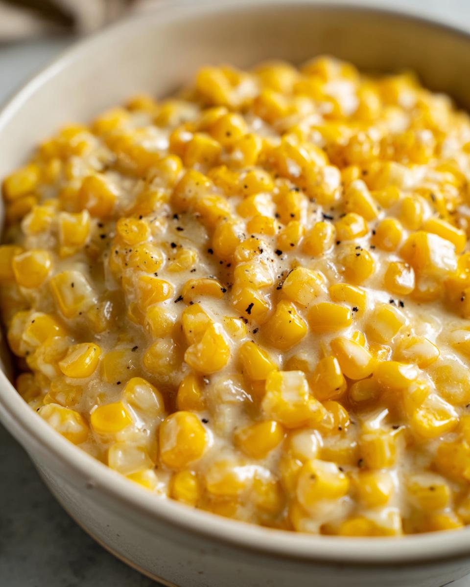 Creamed Corn - detail 3