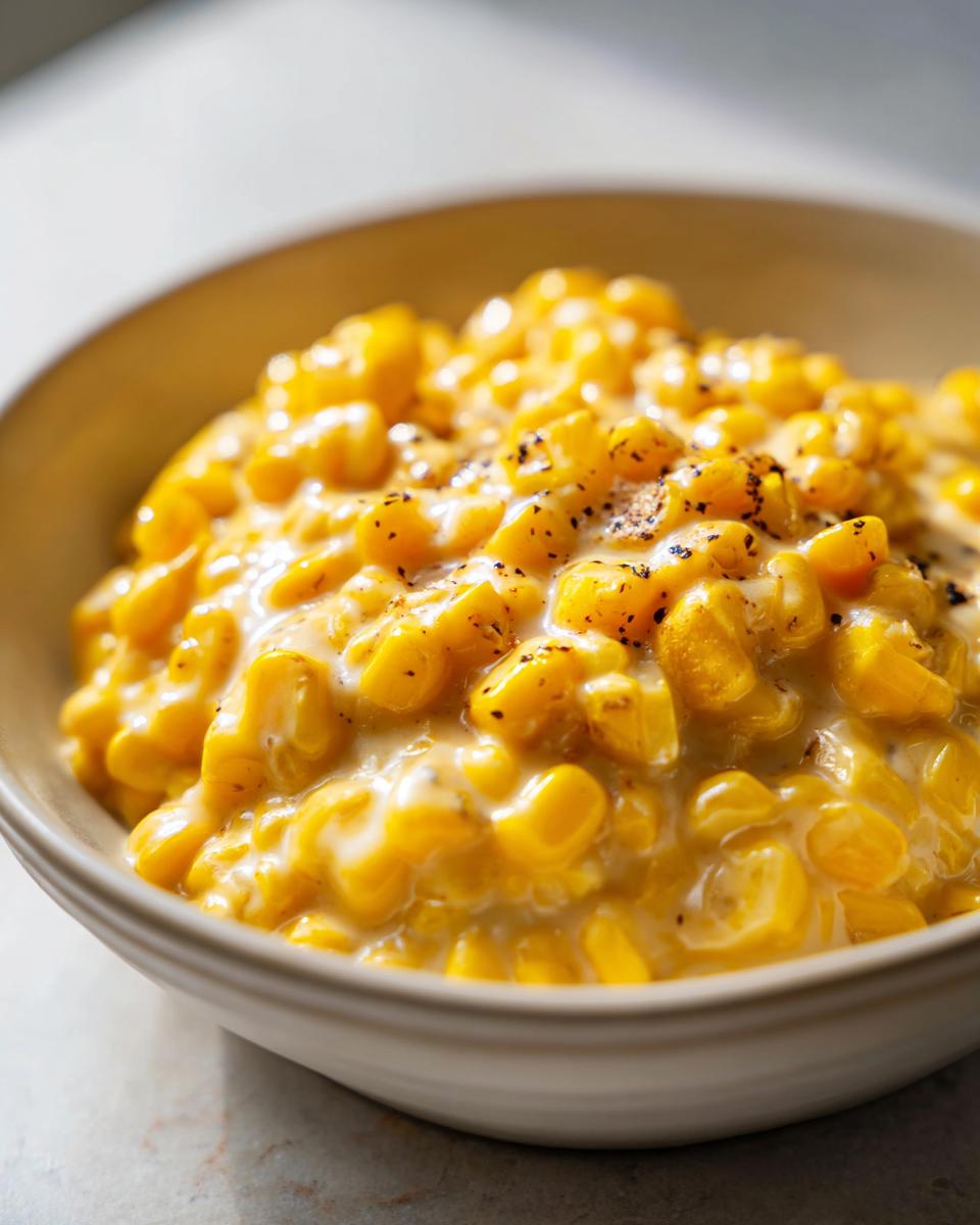 Creamed Corn - detail 4