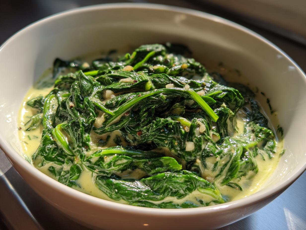 Creamed Spinach