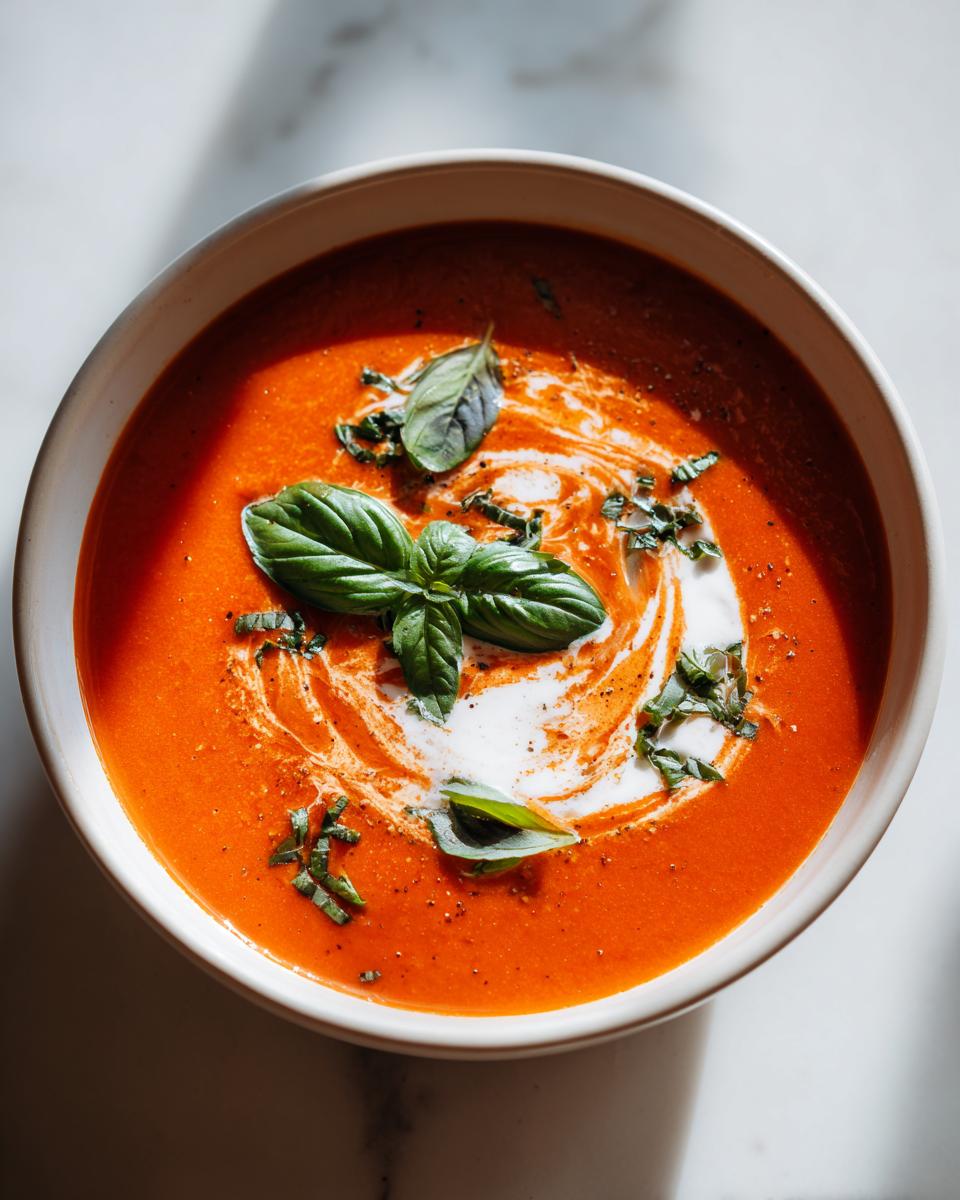 30-Minute Creamy Tomato Soup Recipe That Comforts 6 Creamy Tomato Soup - detail 1