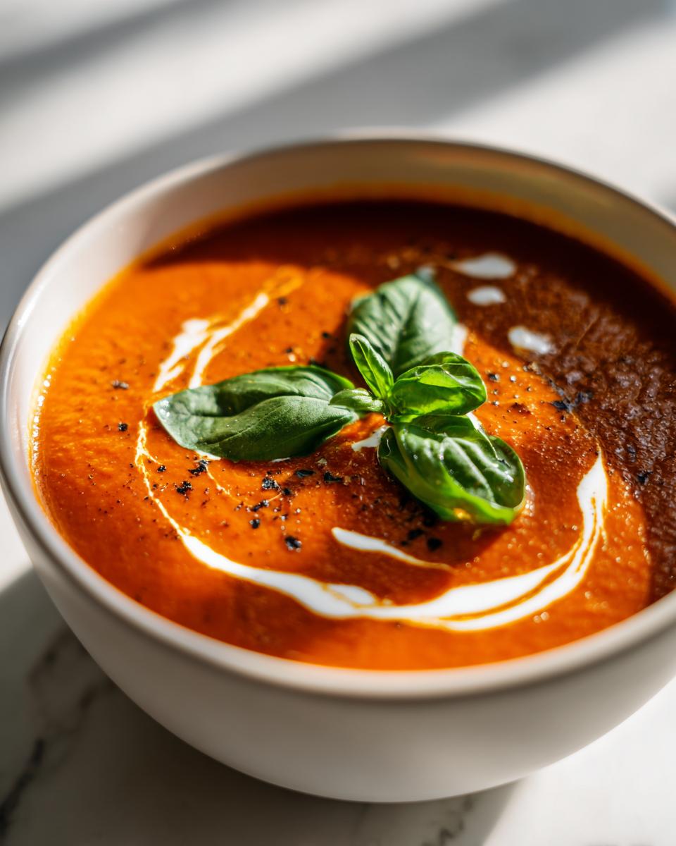 30-Minute Creamy Tomato Soup Recipe That Comforts 7 Creamy Tomato Soup - detail 2