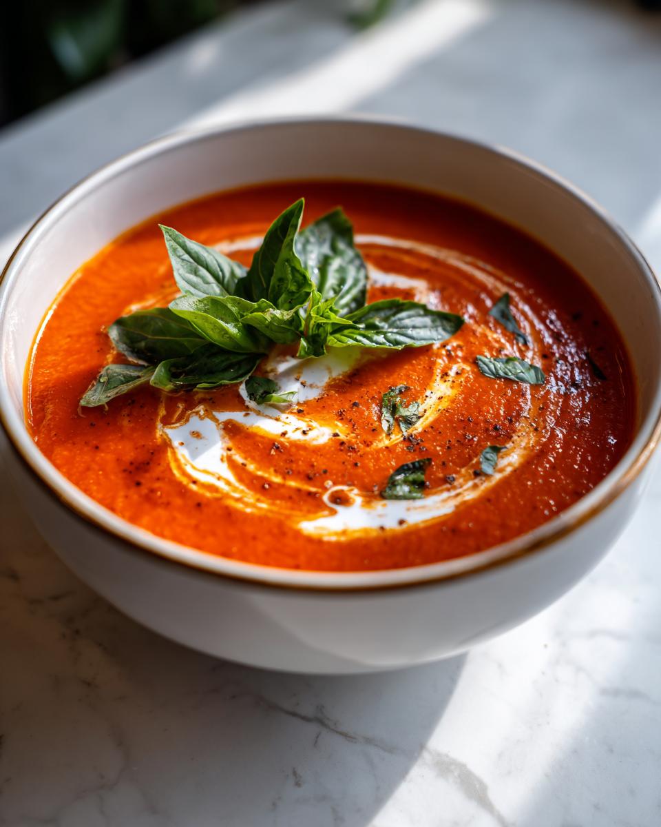 30-Minute Creamy Tomato Soup Recipe That Comforts 9 Creamy Tomato Soup - detail 4