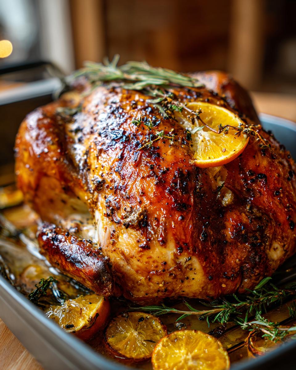 Juicy Dry Brined Turkey with Citrus and Herbs in 4 Easy Steps 6 Dry Brined Turkey with Citrus and Herbs - detail 1