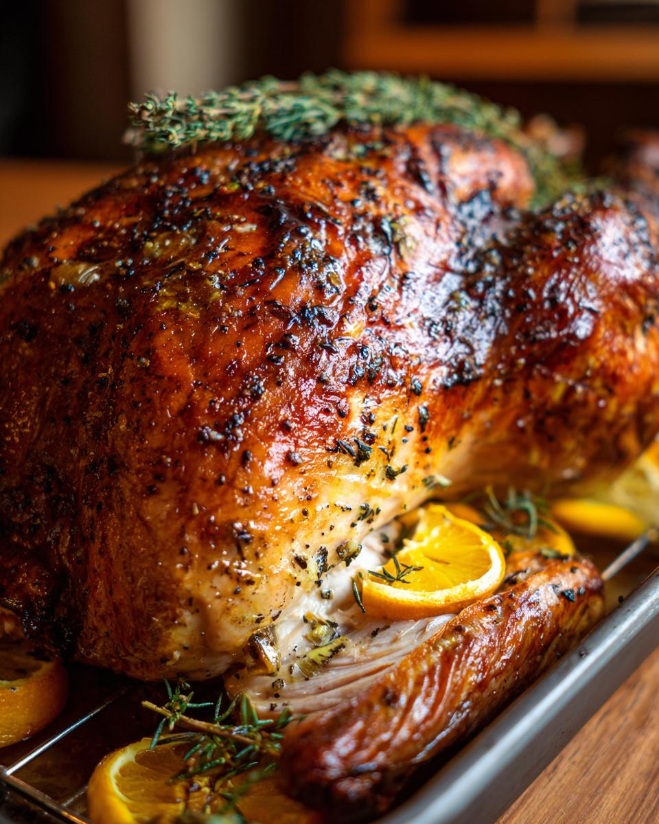 Juicy Dry Brined Turkey with Citrus and Herbs in 4 Easy Steps 8 Dry Brined Turkey with Citrus and Herbs - detail 3