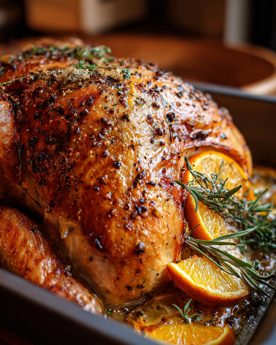 Juicy Dry Brined Turkey with Citrus and Herbs in 4 Easy Steps 9 Dry Brined Turkey with Citrus and Herbs - detail 4