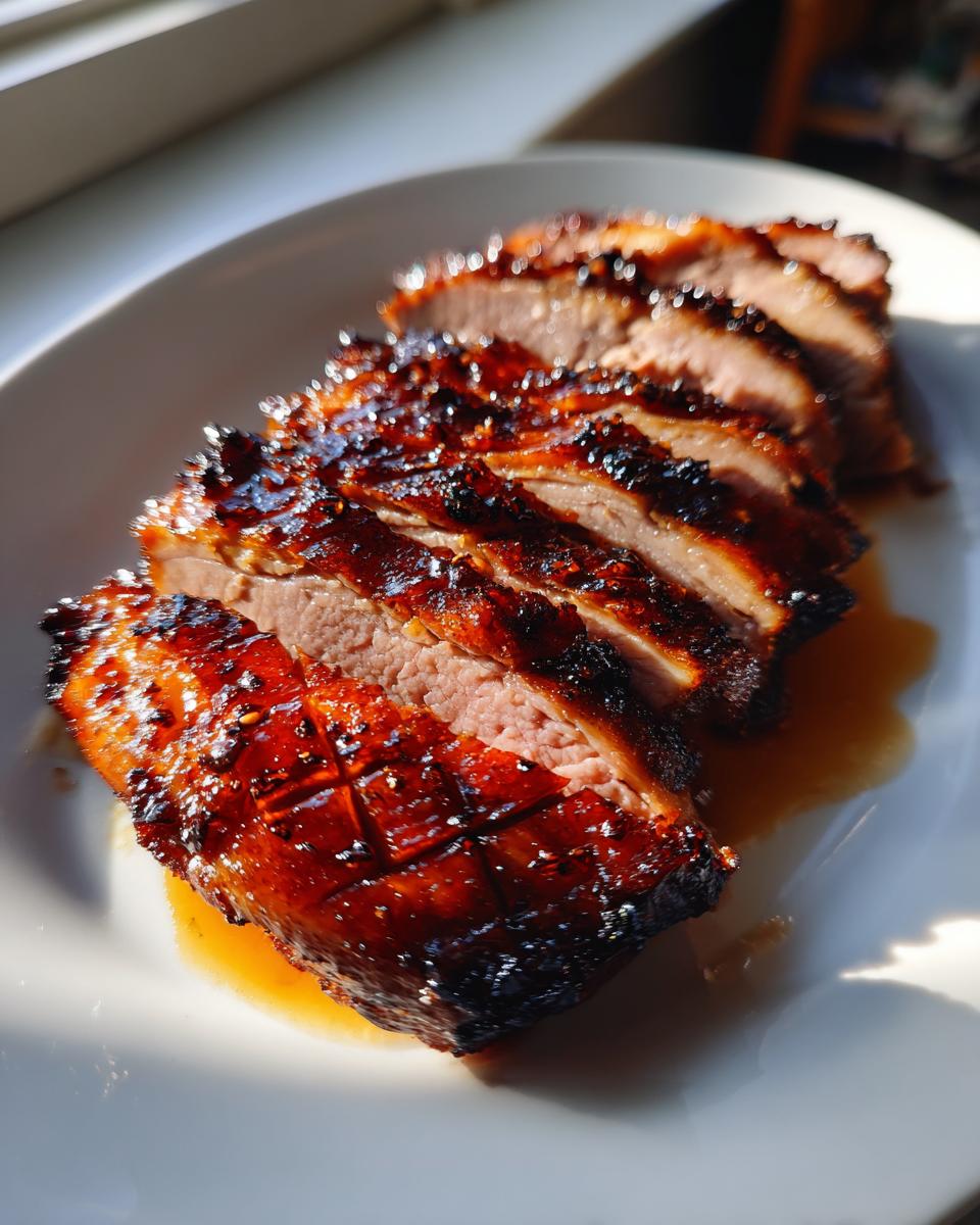20-Minute Five Spice Glazed Duck Breast - Irresistibly Crispy 6 Five Spice Glazed Duck Breast - detail 2