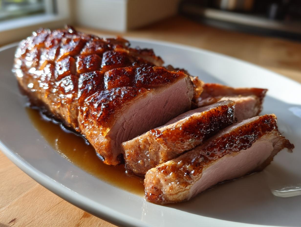 Five Spice Glazed Duck Breast