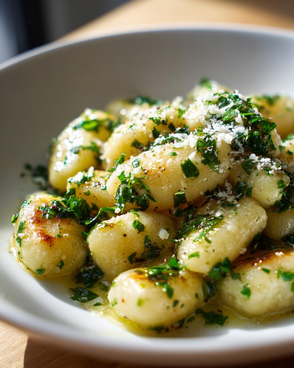 Garlic Butter Gnocchi - detail 2
