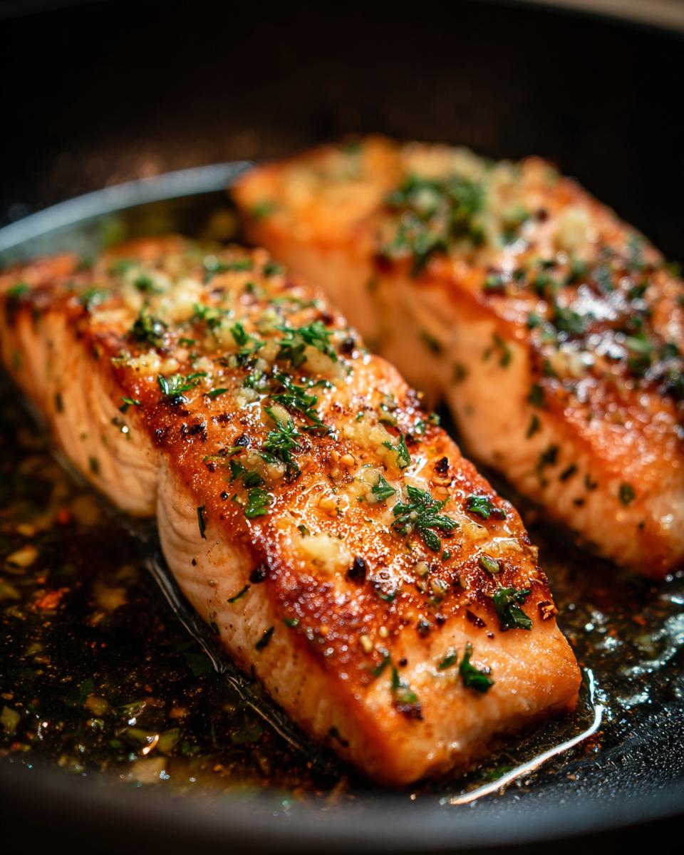 20-Minute Garlic Butter Salmon Recipe - Irresistible & Easy 7 Garlic Butter Salmon - detail 2