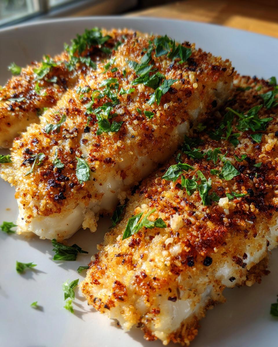 25-Minute Garlic Crusted Tilapia That Steals the Show 9 Garlic Crusted Tilapia - detail 4