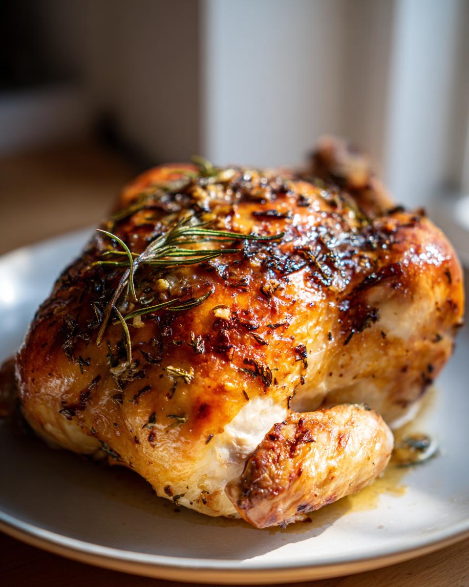 Juicy Garlic Herb Roast Chicken Secrets in 5 Steps 6 Garlic Herb Roast Chicken - detail 1