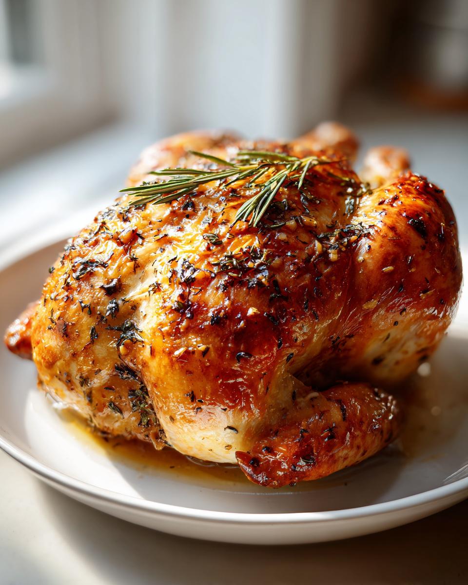 Juicy Garlic Herb Roast Chicken Secrets in 5 Steps 8 Garlic Herb Roast Chicken - detail 3