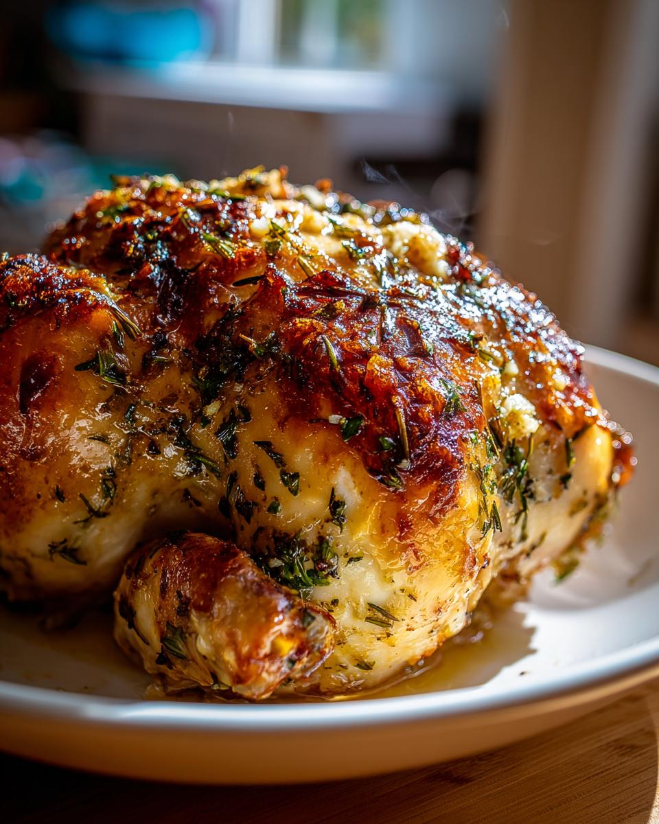 Juicy Garlic Herb Roast Chicken Secrets in 5 Steps 9 Garlic Herb Roast Chicken - detail 4