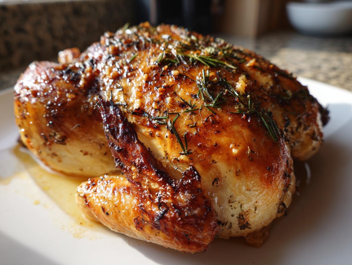 Garlic Herb Roast Chicken