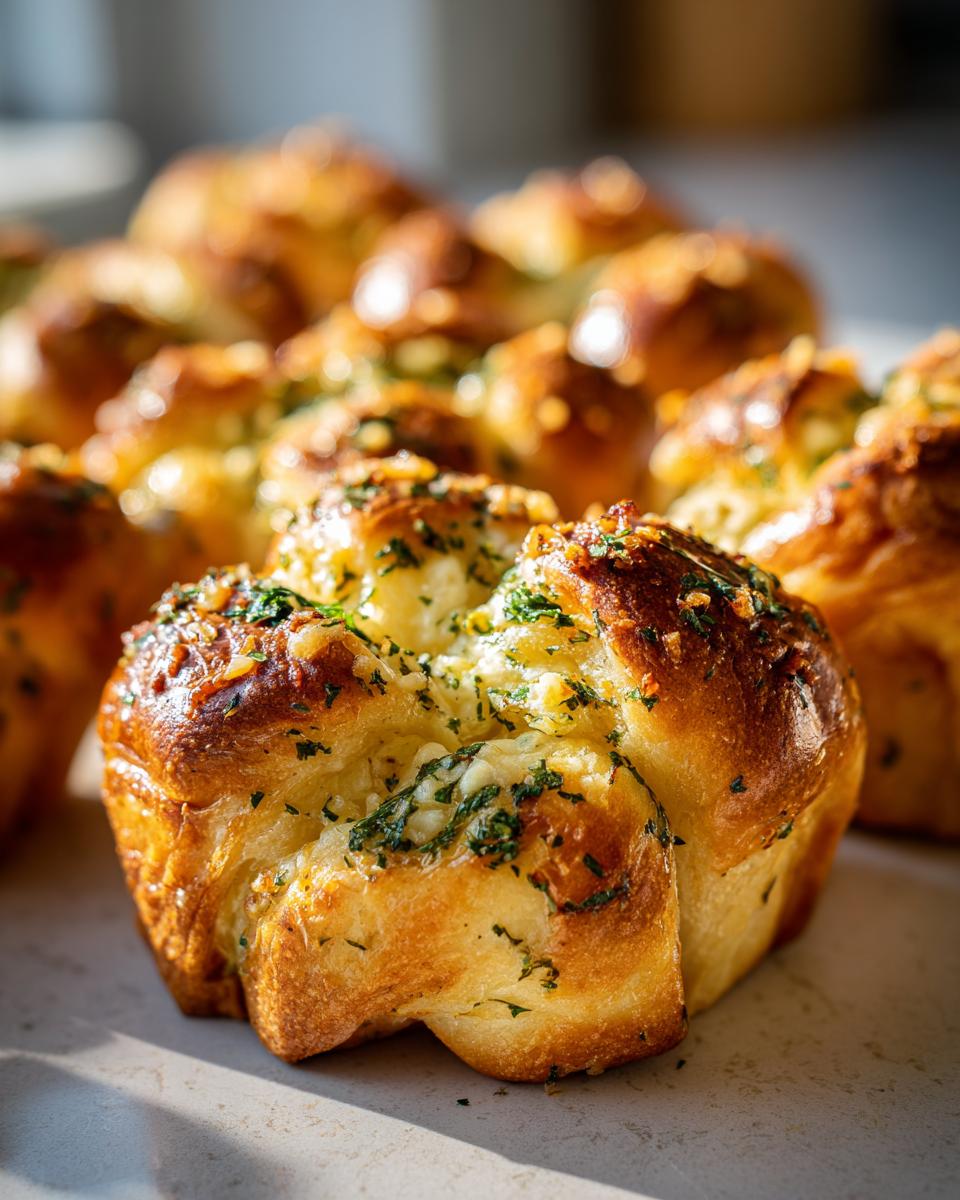 Garlic Knot Rolls - detail 1