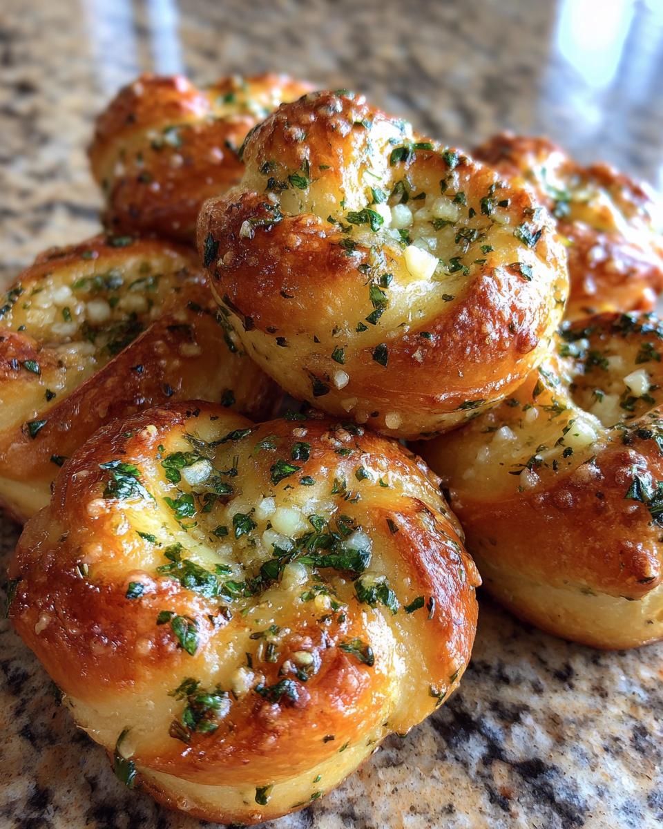 Garlic Knot Rolls - detail 2