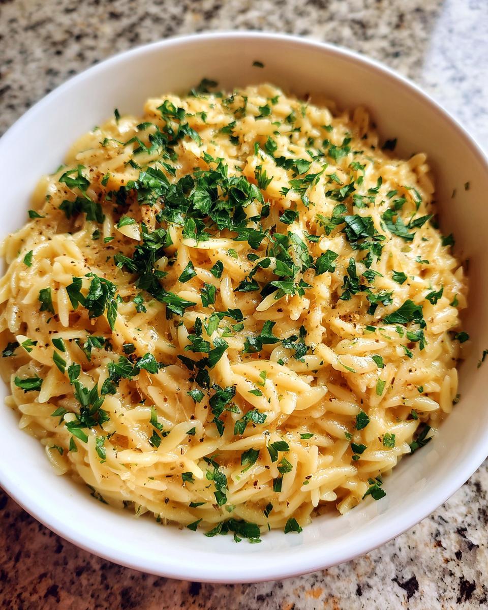 Garlic Parmesan Orzo - detail 1