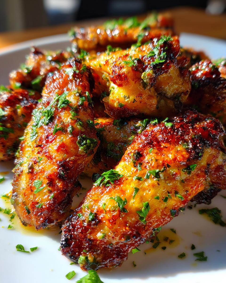 Garlic Parmesan Wings - detail 4