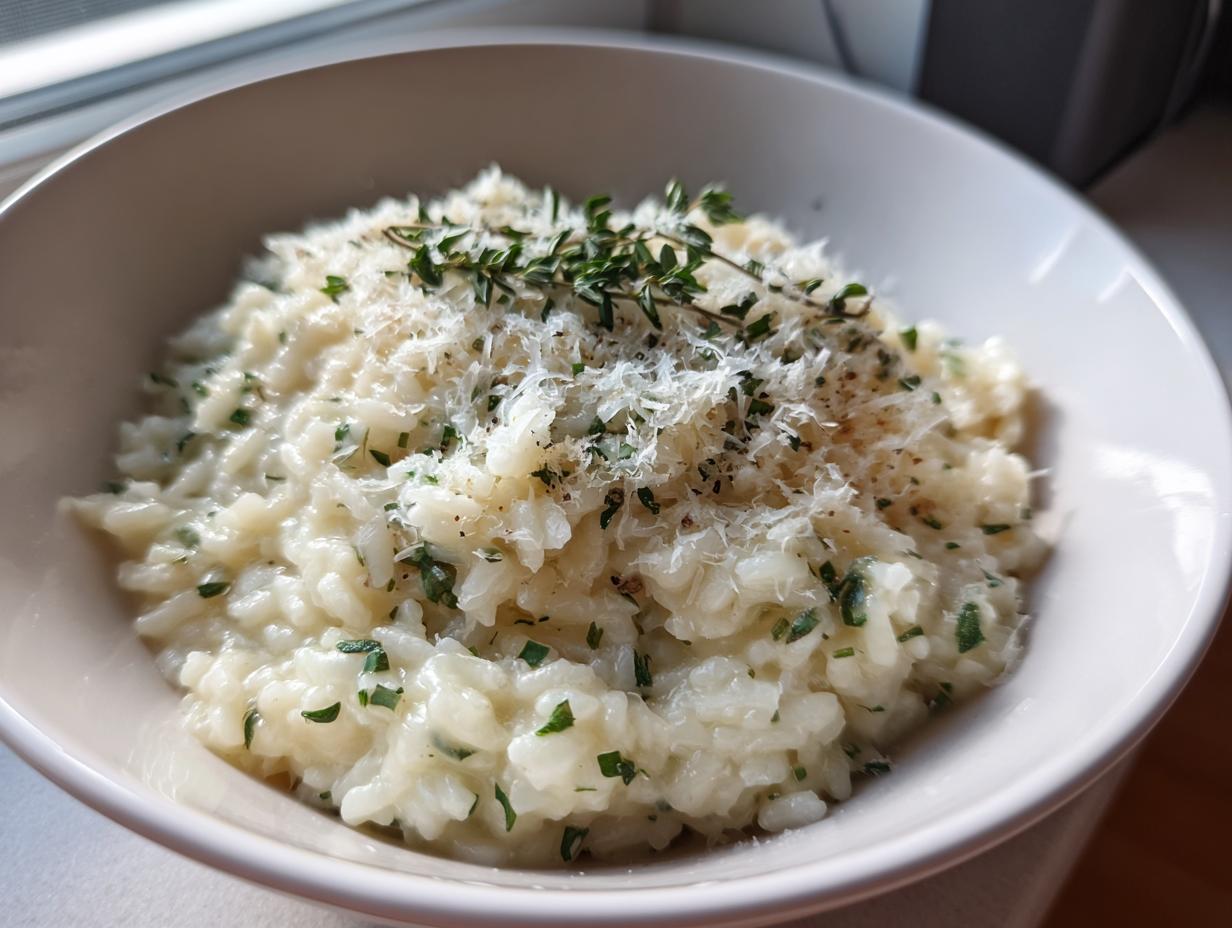 Garlic and Herb Risotto