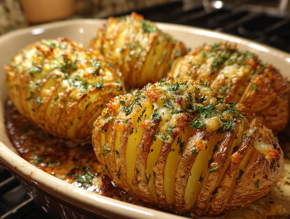 Hasselback Potatoes