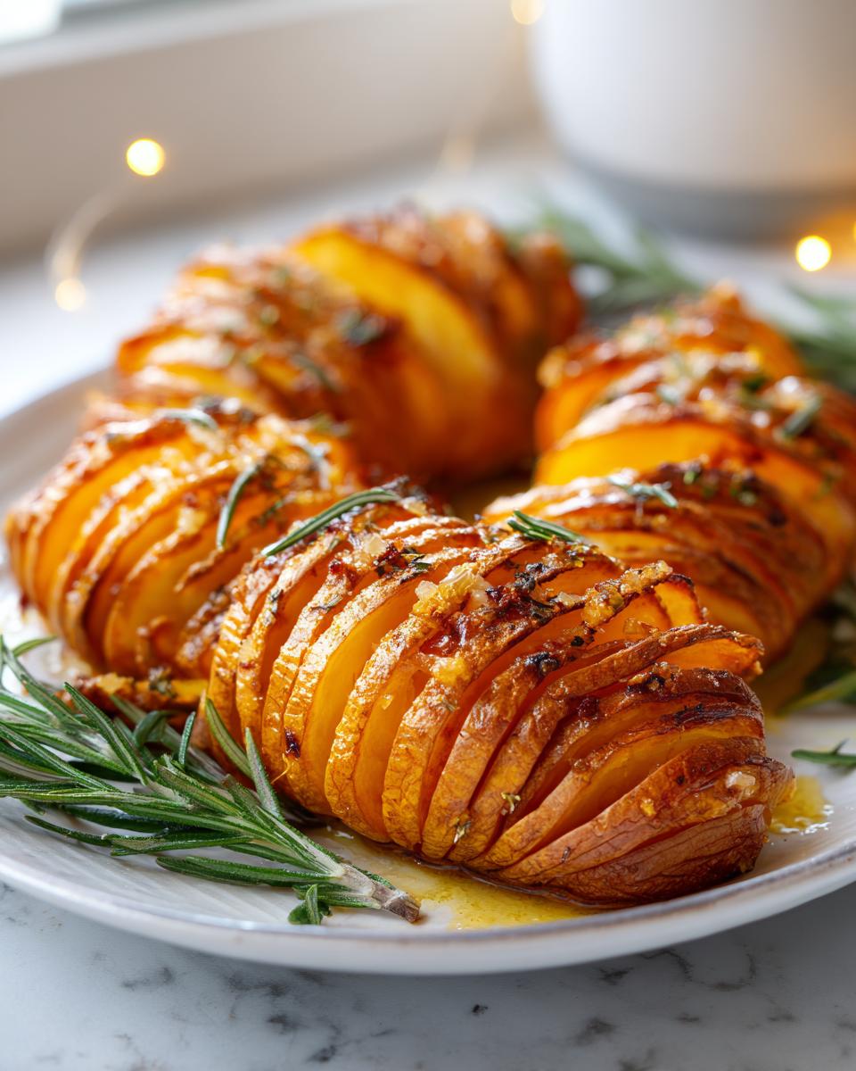 Irresistible Hasselback Sweet Potatoes: Crispy 4-Ingredient Magic 5 Hasselback Sweet Potatoes - detail 1