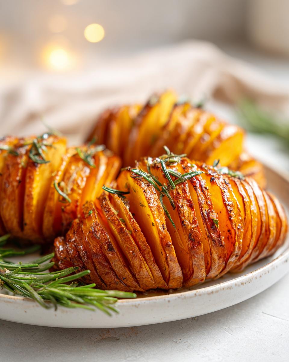 Irresistible Hasselback Sweet Potatoes: Crispy 4-Ingredient Magic 7 Hasselback Sweet Potatoes - detail 3