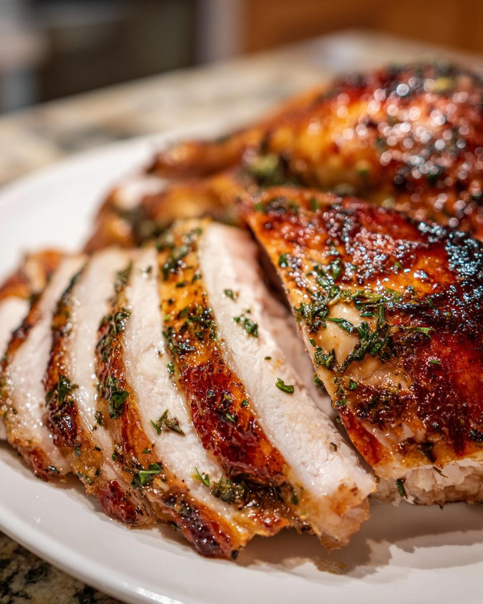 Herb Butter Roast Turkey - detail 2