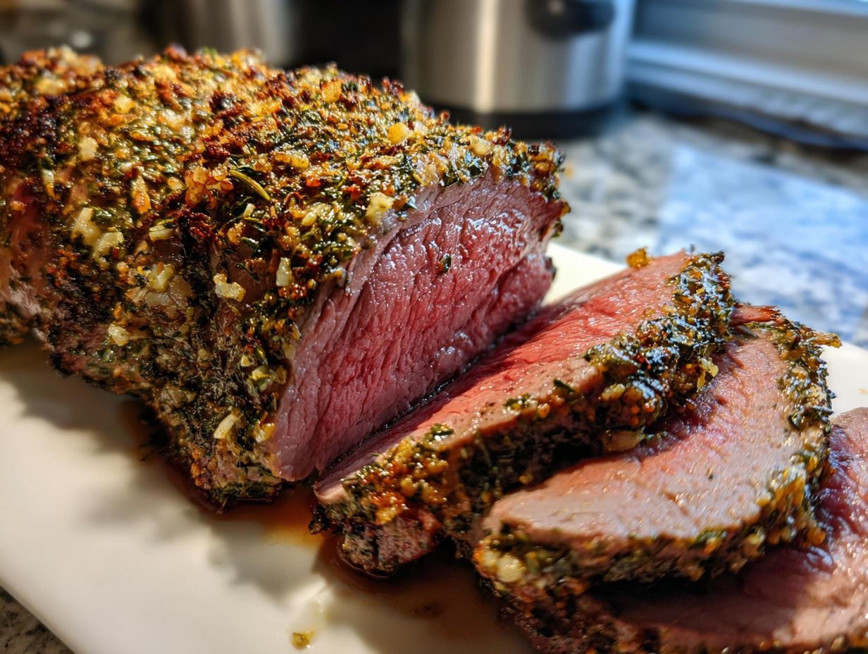 Herb Crusted Beef Tenderloin