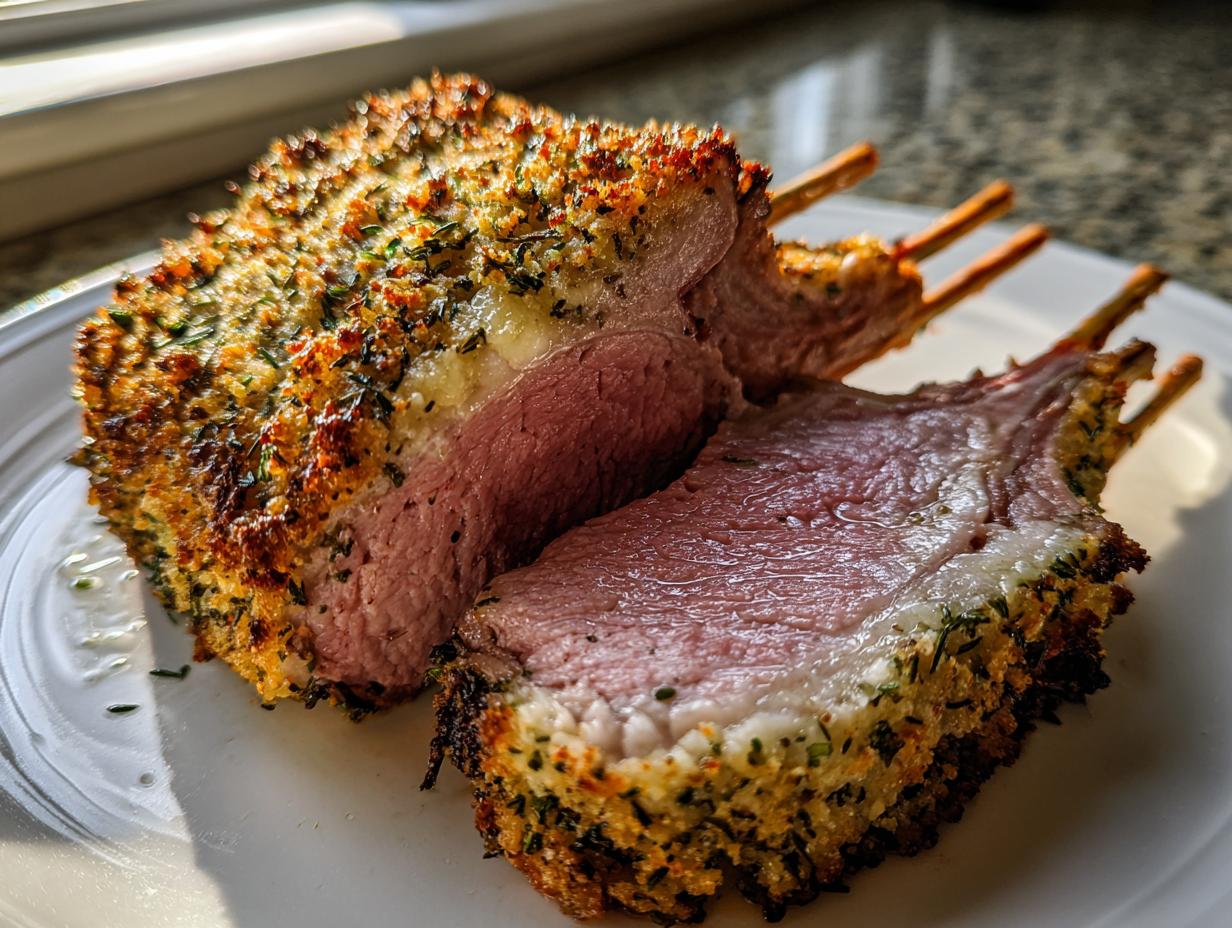 Herb Crusted Rack of Lamb