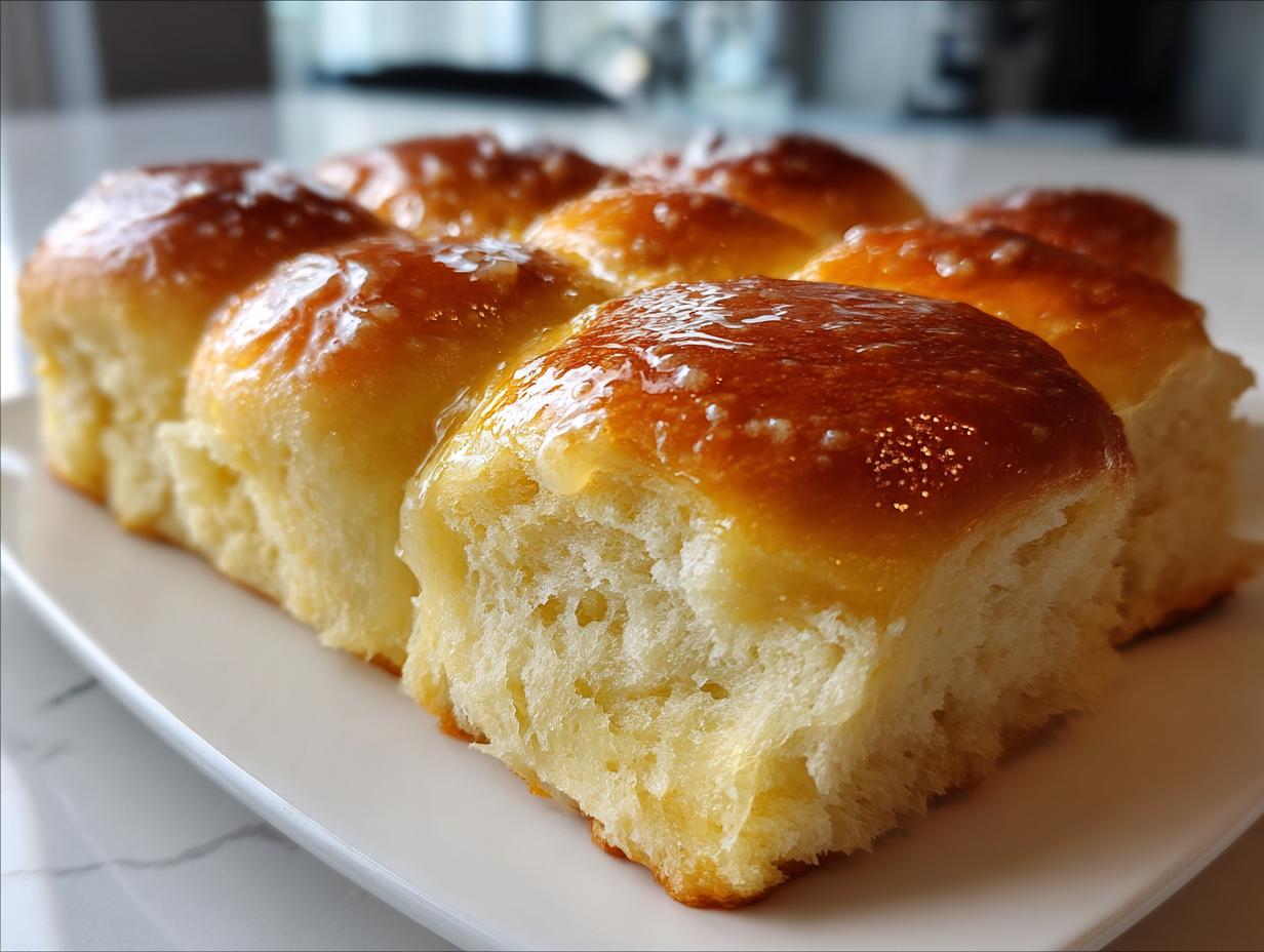 Honey Butter Dinner Rolls