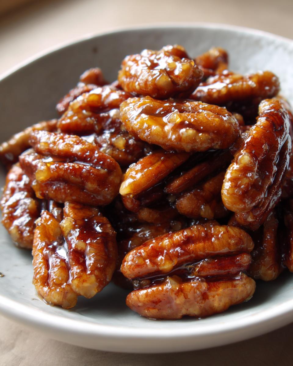 Honey Roasted Pecans Recipe: Irresistible 5-Ingredient Crunch 5 Honey Roasted Pecans - detail 1