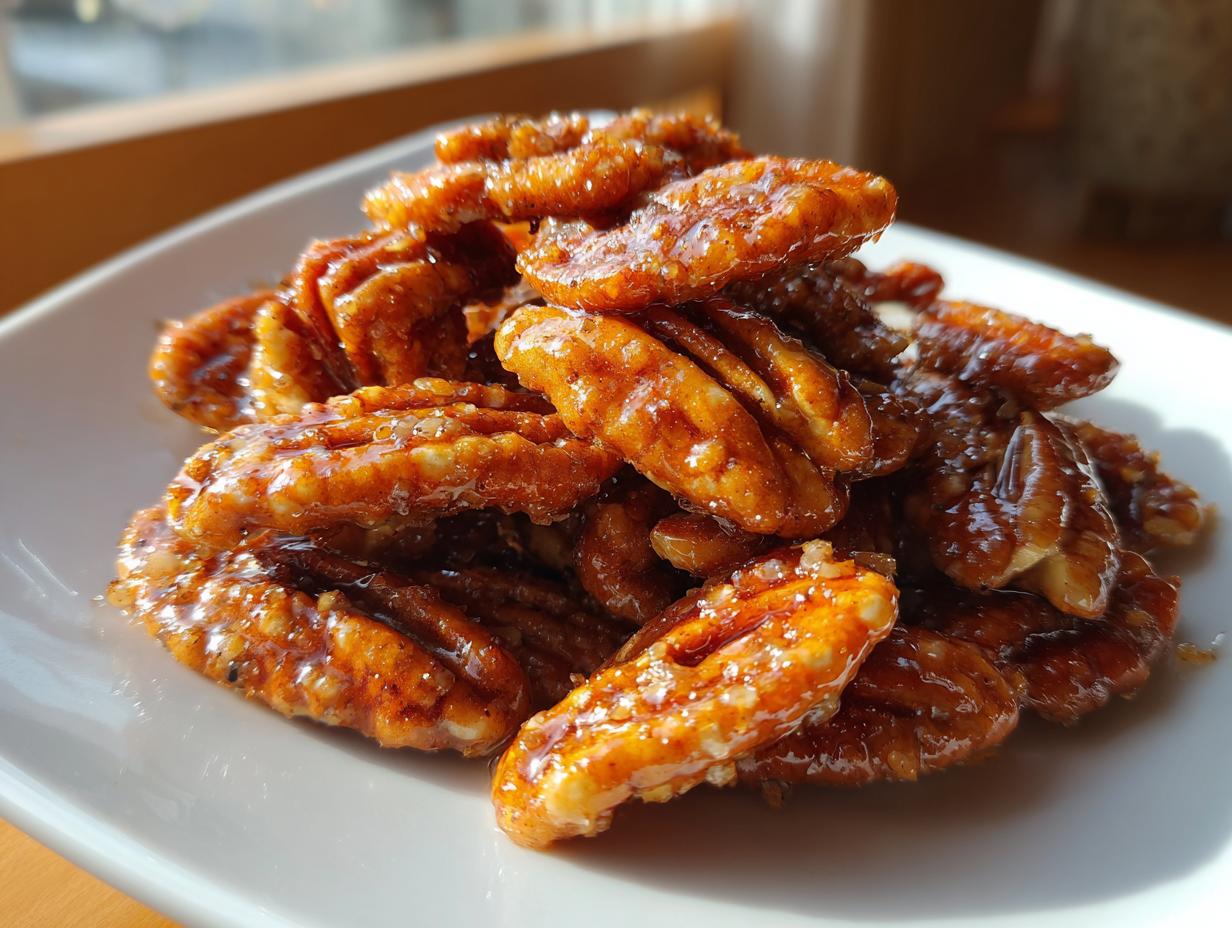 Honey Roasted Pecans