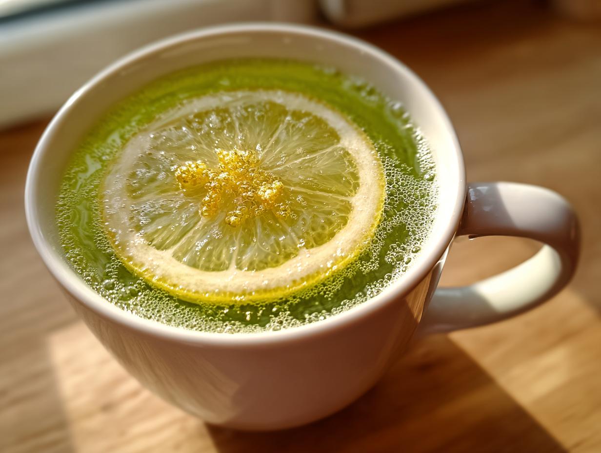 Hot Lemon Green Tea