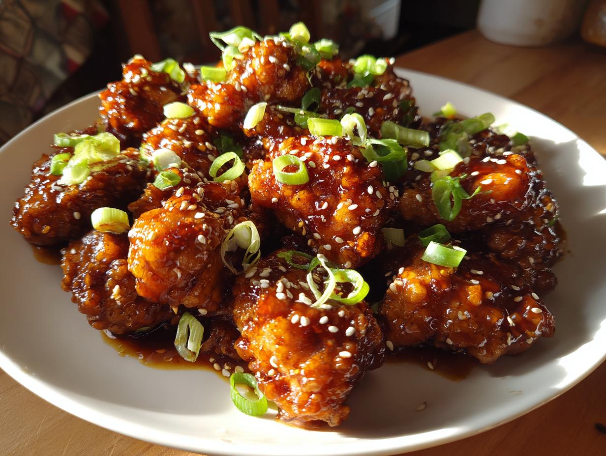 Korean Garlic Soy Chicken