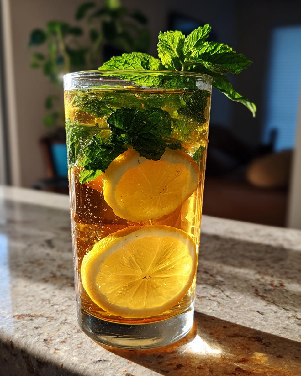 Refreshing Lemon Mint Tea Recipe in Just 10 Minutes 6 Lemon Mint Tea - detail 1
