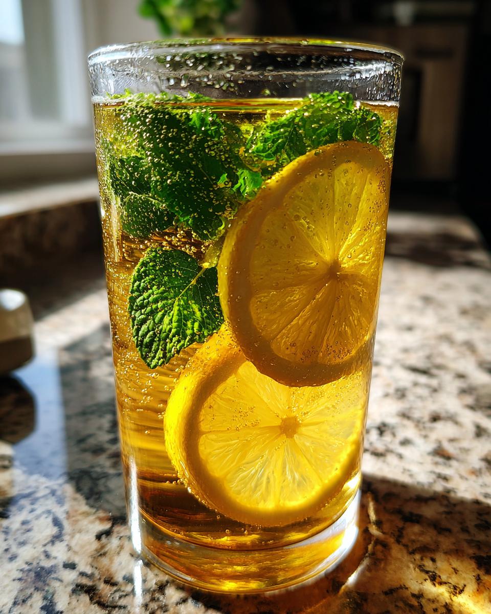 Refreshing Lemon Mint Tea Recipe in Just 10 Minutes 7 Lemon Mint Tea - detail 2