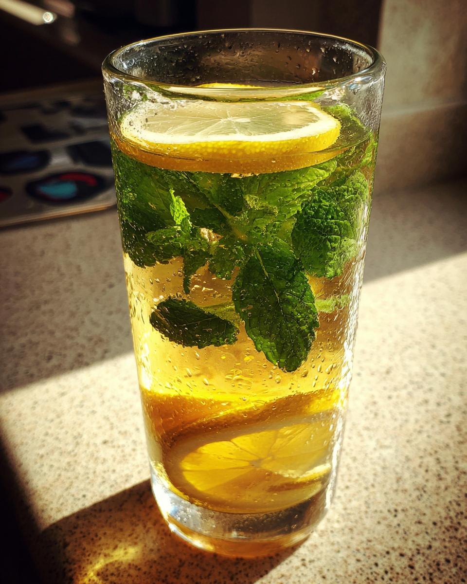 Refreshing Lemon Mint Tea Recipe in Just 10 Minutes 8 Lemon Mint Tea - detail 3
