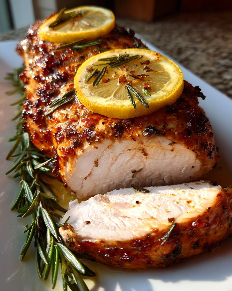 Lemon Rosemary Turkey Breast - detail 3