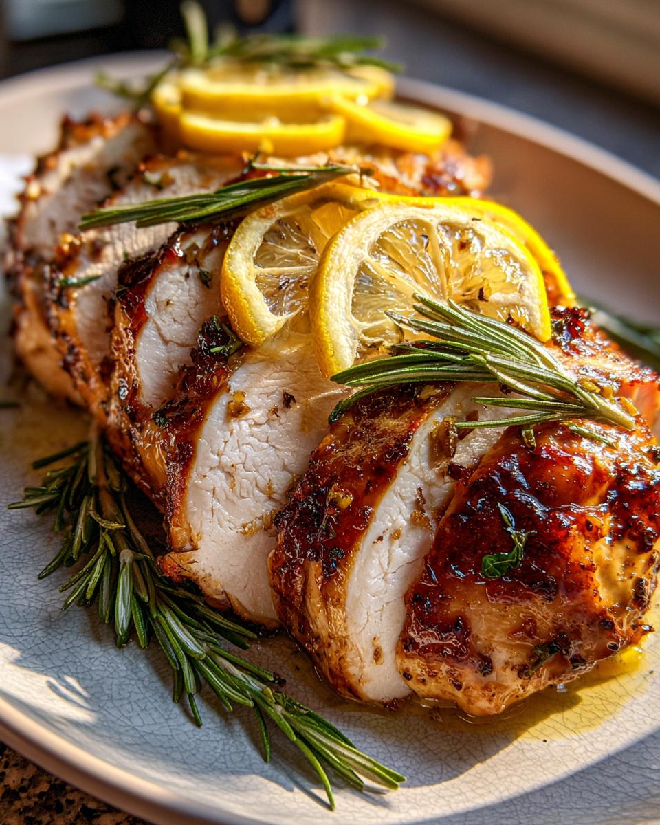 Lemon Rosemary Turkey Breast - detail 4