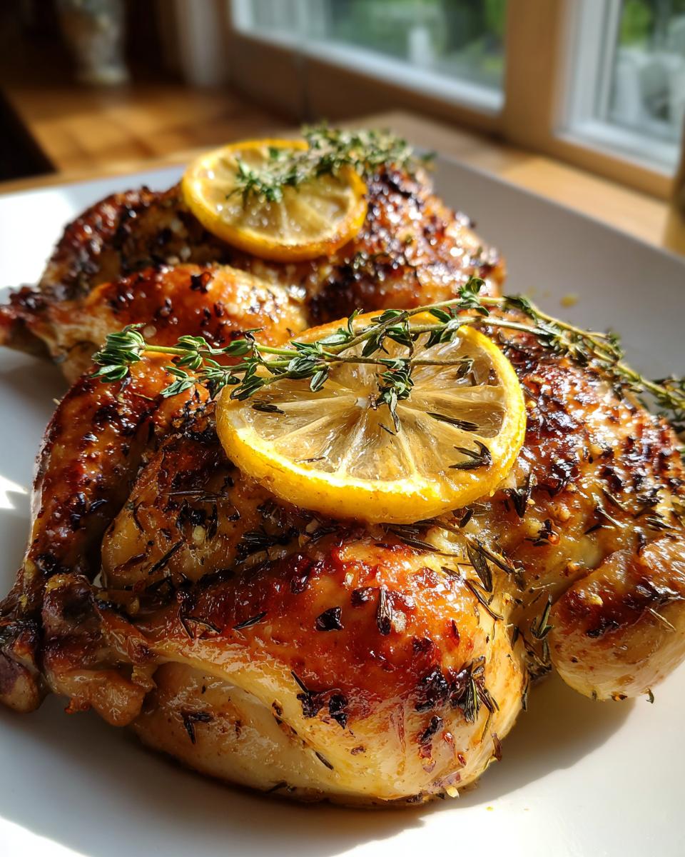 Succulent Lemon Thyme Roasted Cornish Hens in 60 Minutes 8 Lemon Thyme Roasted Cornish Hens - detail 3