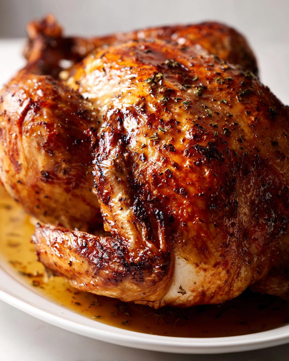 Maple Glazed Roast Turkey - detail 1