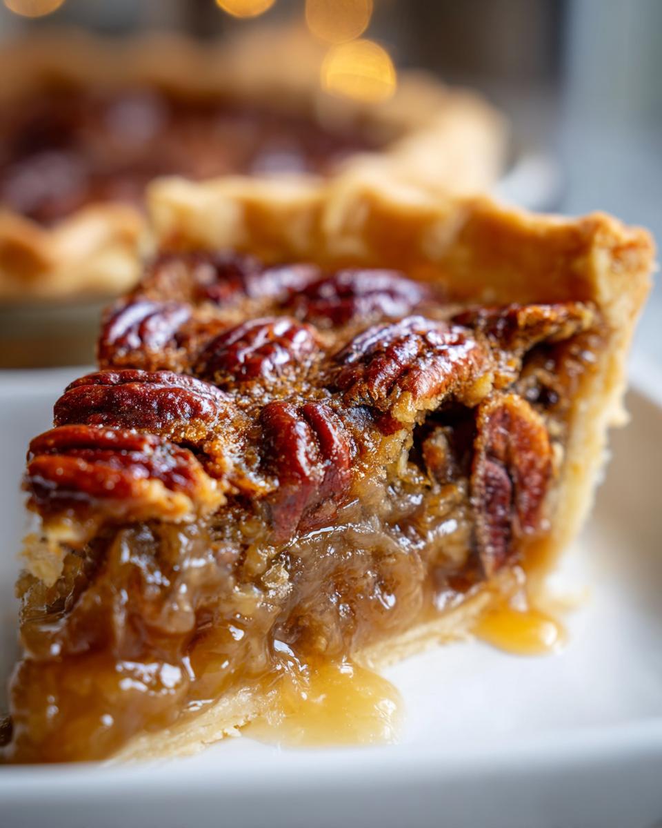 Maple Pecan Pie - detail 1